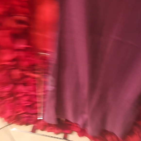 Sugar Tart Women's Purple Graphic Casual Dress With Silver Detail Size Large - Picture 7 of 7